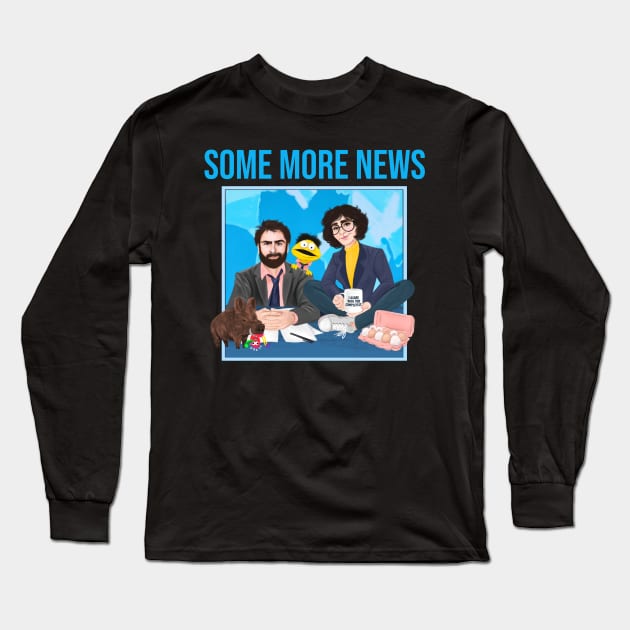 The Some More News Team Long Sleeve T-Shirt by Some More News